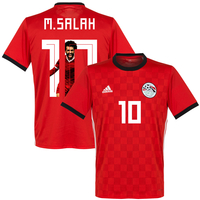 Egypt Home M. Salah 10 Shirt 2018 2019 (Gallery Style Printing) - M