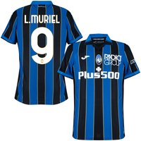 Joma Atalanta Home L.Muriel 9 Shirt 2021-2022 (Official Printing) - L