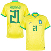 Nike Brazil Home Rodrygo 21 Shirt 2022-2023 (Official Printing) - XXL
