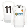 Nike CF Valencia 2002-2003 Home Shirt L/S - New Condition - SANCHEZ 11 - MATCH ISSUE - L