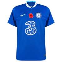 Nike Chelsea Home Shirt incl. FREE British Legion Poppy 2022-2023 - S