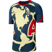 Nike Club America Breathe S/S Top - Navy 2020-2021 - S