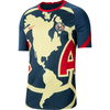Nike Club America Breathe S/S Top - Navy 2020-2021
