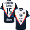 Nike Club America N. Castillo 15 Away Shirt 2020-2021 (Fan Style Printing) - S