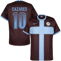 Nike Corinthians 3rd Cazares 10 Shirt 2020-2021 (Fan Style Printing) - S
