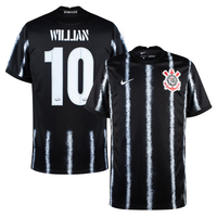 Nike Corinthians Away Willian 10 Shirt 2021-2022 (Official Printing)
