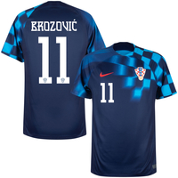 Nike Croatia Away Brozović 11 Shirt 2022-2023 (Official Printing)