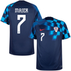 Nike Croatia Away Majer 7 Shirt 2022-2023 (Official Printing) - S