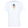 Nike Croatia Crest WC22 T-shirt - White 2022-2023 - S
