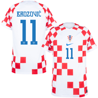 Nike Croatia Home Brozović 11 Shirt 2022-2023 (Official Printing) - XL