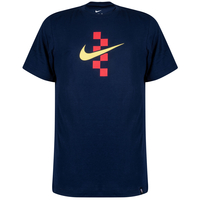 Nike Croatia Swoosh Fed T-shirt - Navy 2022-2023 - L