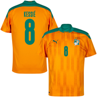 Puma Ivory Coast Kessié 8 Home Shirt 2020-2021 (Official Printing)
