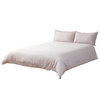 Sateen Natural Stripe Bedding Set