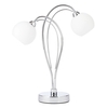 Soni Table Lamp,  Chrome
