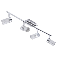 Stellar Bubble LED Bathroom Spotlight Bar,  Chrome