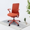 FlexiSpot BS13 Ergonomic Office Chair Home Chair with Arms and Back Support for Study Works knitted mesh breathable fabric in Red