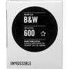 Impossible 600 BW Film ROUND FRAME Pack 8 Shots