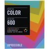 Impossible 600 Color Film COLOR FRAMES Pack 8 Shots