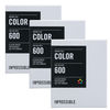 Impossible 600 Color Film Pack TRIPLE PACK 24 Shots