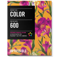 Impossible 600 Color Film Poisoned Paradise Edition Fuchsia Pack 8 Shots