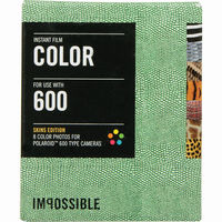 Impossible 600 Color Film SKINS EDITION Pack 8 Shots