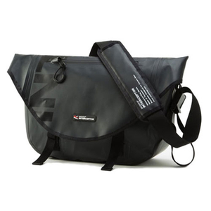 Interceptor Messenger Bag Medium - Black