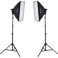 Interfit F5 Two-Head Fluorescent Lighting Kit