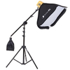 Interfit Honey Badger Single Head Softbox and Boom Arm Kit