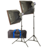Interfit INT178 Venus 150 Twin Softbox Kit - 150w
