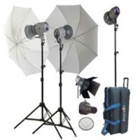 Interfit INT180 Venus 300 Triple Head Kit - 300w