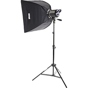 Interfit INT185 Stellar X Tungsten 500w Head Softbox Kit