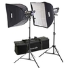 Interfit INT196 Stellar X Solarlite Twin Softbox Kit 100 x 100cm