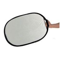 Interfit INT227 Easy Grip Reflector - SilverWhite 90 x 60cm
