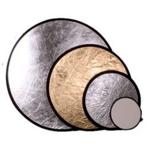 Interfit INT234 - Sunlight/White Round Reflector (107cm)
