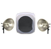 Interfit INT321 Pop Up Light Tent 60cm x 60cm with 2x INT103 Lights