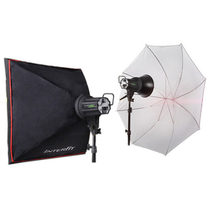 Interfit INT352 EX150 MKIII 2 Head Studio Kit
