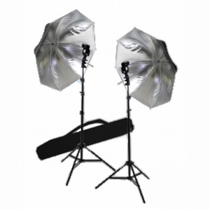 Interfit STR120 Strobies Twin Umbrella Kit