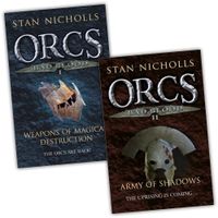 Orcs Bad Blood Collection 2 Books Stan Nicholls Set New Weapons Of Magical Destruction Army Of Shadows V 2