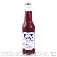 Averys Black Raspberry Soda 12oz