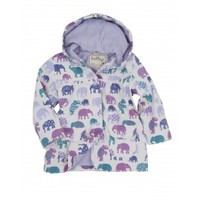 Hatley Girls Patterned Elephants Raincoat