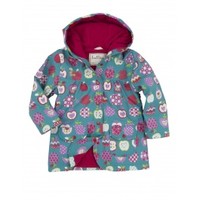 Hatley Girls Patterned Orchard Apples Raincoat