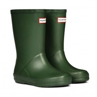 Hunter First Classic Kids Green Wellies
