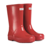 Hunter First Gloss Kids Pillar Box Red Wellies
