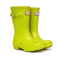 Hunter Original Junior Yellow Chartreuse Wellies