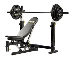 Powertec - Workbench Olympic Bench (BLACK)