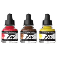 Daler-Rowney FW Artists Acrylic Ink 29.5ml Lemon Yellow