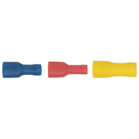 Davico ERFPO 63 F Insulated Female Connector Red 6.3mm Pack of 100
