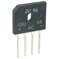 DC Components GBU4D Bridge Rectifier 4A 200V