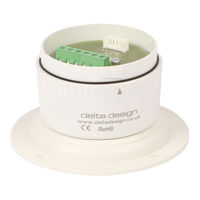 Delta Design LED Light Stacker Base 70mm White 4 Bolt