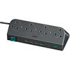 Desktop-Power surge protected with switch and USB 2.0Hub
